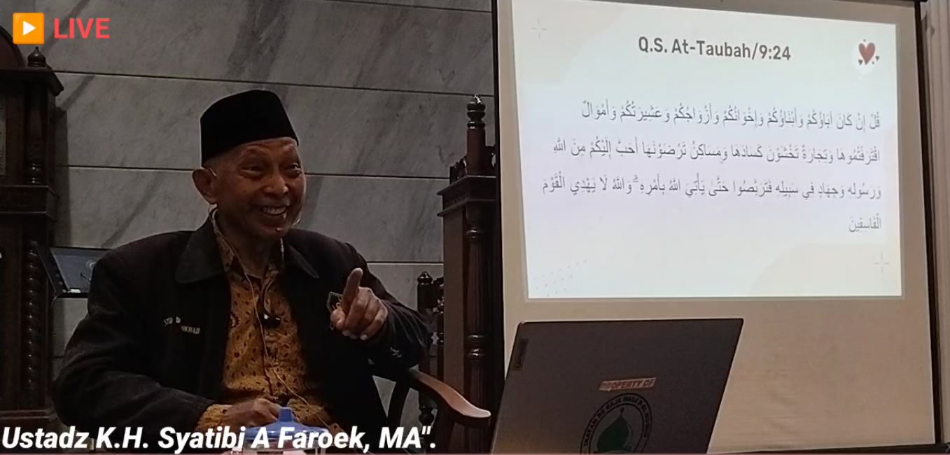 CINTA ALLAH, RASULULLAH DAN JIHAD