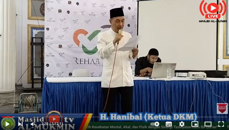 SAMBUKAN KETUA DKM MASJID AL-MUMIN KAJIAN RUQIYAH SYARRIYYAH SENJATA AKHIR ZAMAN